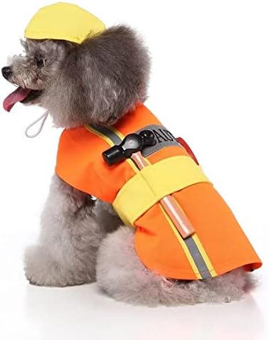 Cool radni Kostim Za Pse kostim za pse smiješni kaput za štenad lijepa odjeća za kućne ljubimce za male srednje pse sa šeširom
