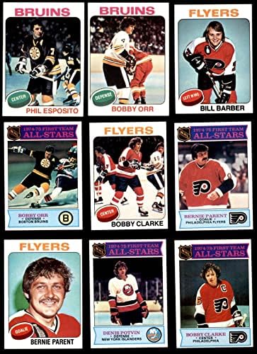 1975-76 Topps Hokej kompletan set Ex/MT+