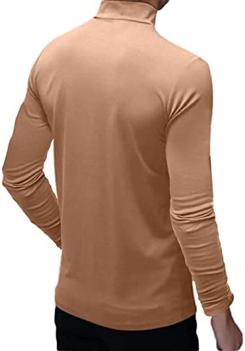 Rela Bota muške modne majice podrugljive kornjače podmanji toplinsko donje rublje dugi rukav vitki fit rastezanje osnovnog pulovera