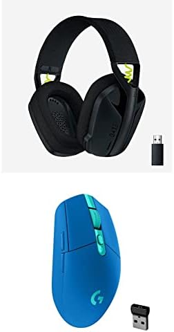 Kit za bežični gaming Logitech G brzine svjetlosti, bežični gaming miš G305 brzine svjetlosti, plava, i wireless gaming slušalice G435