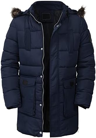 Xxbr tunika dolje jakne za mušku, zimska pamučna topla kaput srednje duljine duge kaputa s kapuljačama s kapuljačom