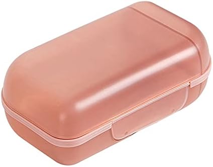 INVEESFZH sapun jela prijenosna zapečaćeni okrugli šampon bar sapun sapun kutija kućište kućišta za kućne opskrbe kupaonicom tuš za