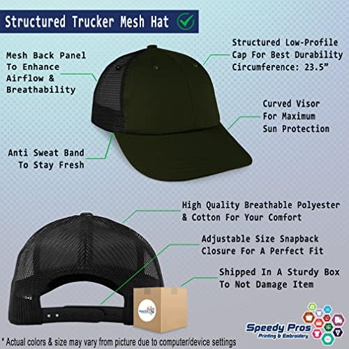 Prilagođeni prilagođeni kamionski šešir za bejzbol kapice Trgovac trgovca Tržište pamuk novac tate šeširi za muškarce i žene