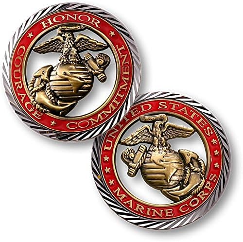 Američki marinski korpus Core Vrijednosti Izazovi novčića
