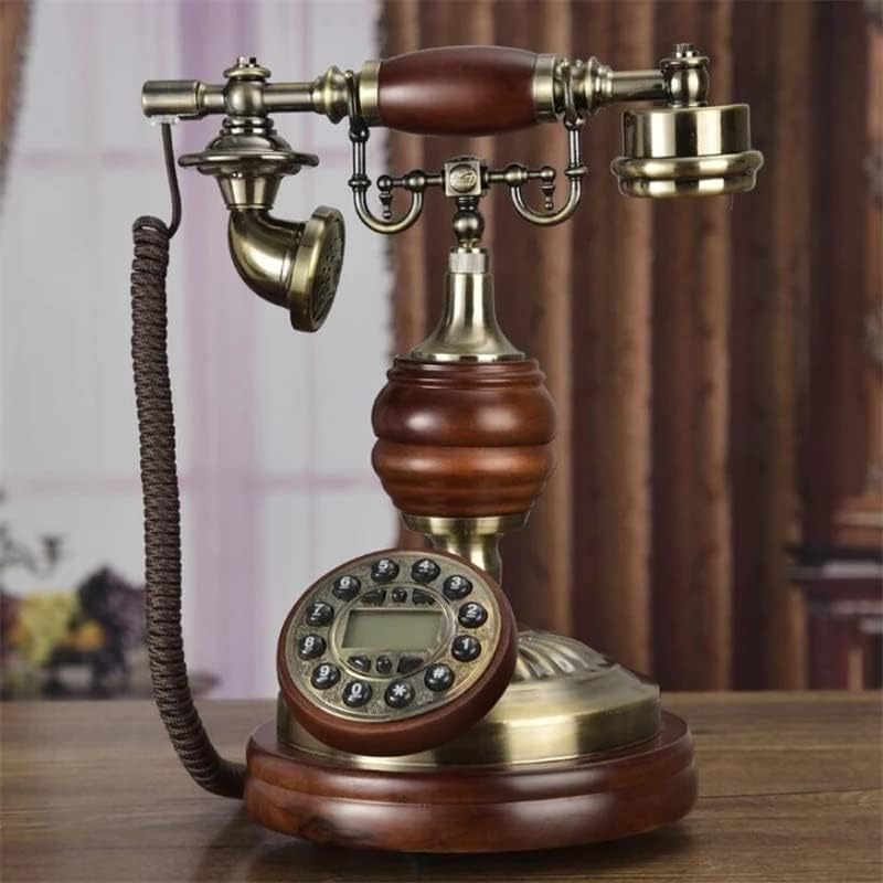 Houkai antikvite fiksni telefon retro kućni dodir Dial Land Lile Lique Telefon Blue Backlight+Handsfree+ID pozivatelja