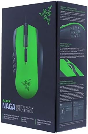 Laserski miš za igre s ograničenim izdanjem, zeleni