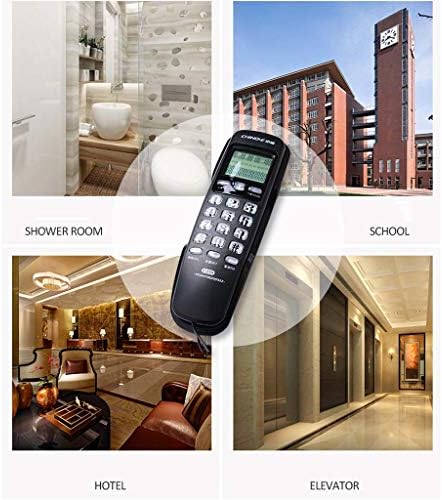 QDID fiksni telefon ožičeni telefonski zid telefona telefonija ured hotelske sobe Pozivatelj Pozivač mini telefon
