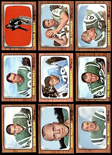 1966. Topps New York Jets Team Set W/O Namath New York Jets Ex/MT Jets