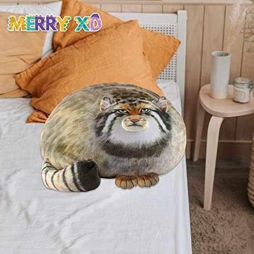 Merryxd Cat plišani jastuk za tijelo Slatke punjene životinje meke pliške, mačića plišana jastučka lutka Veliki plišani igrački poklon