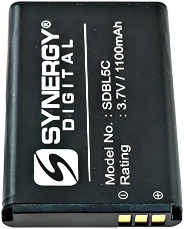Synergy digitalna baterija skenera barkoda, kompatibilna s Nokia 2730 klasičnim skenerom barkoda, ultra visokim kapacitetom, zamjena