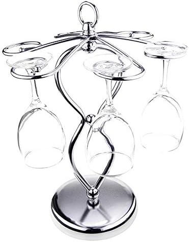 Stalak za skladištenje stabljike 6 Dizajn kuka za stol za stalak za stalak za vino čašu držač za odlaganje stajališta zraka za sušenje