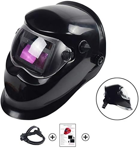 MJCDHMJ Zavarivanje, Objektiv za prigušivanje alata Električna maska ​​za zaštitu lica zavarivanje zaštitne kacige automatsko solarno