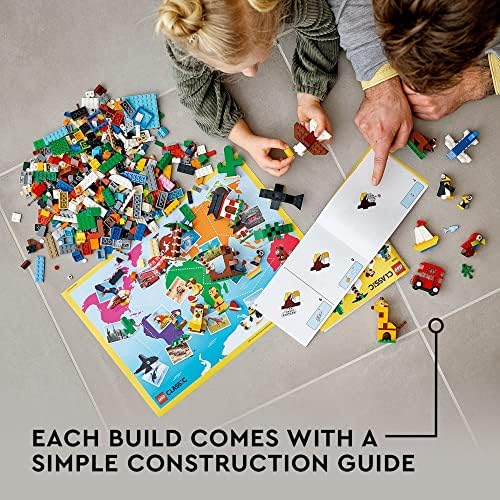 11015 građevinski set igračaka za predškolsku djecu, dječake i djevojčice u dobi od 4+