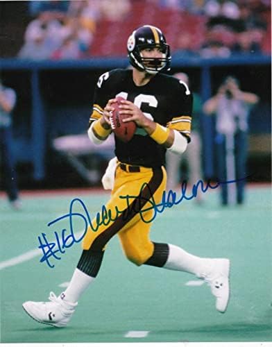 Mark Malone Pittsburgh Steelers Action potpisan 8x10 - Autografirane NFL fotografije