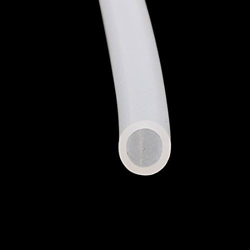 Aexit 3 mm x Električna oprema 5 mm otporna na toplinu prozirna silikonska cijev Vodena pumpa za zrak crijevo 2m duljina