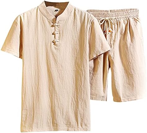 Ljetne majice za plivanje za muškarce set muška majica kratkih rukava U boji veličina velika Casual set pamučno jednobojno odijelo
