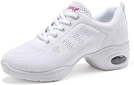 Cerythrina ženske jazz cipele čipkaste tenisice Modern Dance Shoes Platforma za plesne cipele