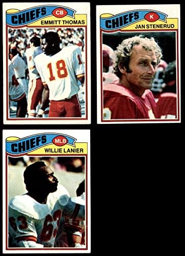 1977. Topps Kansas City Chiefs Team Set Kansas City Chiefs VG+ Chiefs