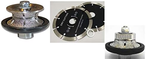 1/2 Radius Bullnose 13 mm i 1-1/2 puna bullnoza 40 mm Dijamantni ruter komadići za oblikovanje brusnog kotača 5 Dijamantni segmentirani