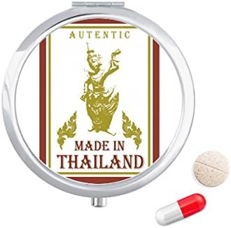Kultura Tajlanda proizvedeno na Tajlandu poštanska kutija za tablete džepna kutija za pohranu lijekova spremnik za doziranje