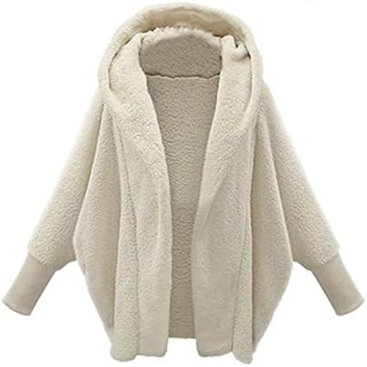Qfvzhy ženski kaputi zima jesen/zima moda čvrsta boja dugih rukava plišana topla jakna s kapuljačom kabel shacket