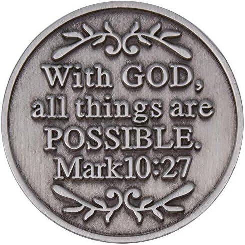 Sterling Pokloni s Bogom Sve su stvari moguće džepni novčić