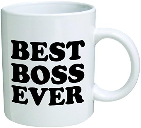 Najbolji šef ikad - šalica za kavu od 11 oz - smiješno inspirativno i sarkazam - šalicom da zadrži TM