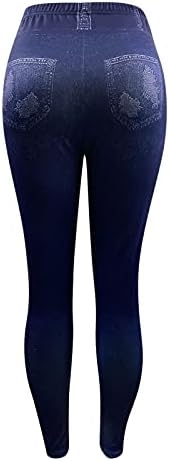 KeepFit joga hlače visokog struka lagane sportske joga hlače hlače teretane joga flare crossover gamaša s džepom