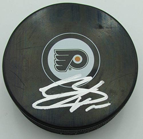 Tirell Goulborn potpisani pak Philadelphia letači / logotip letači s autogramom 140617-NHL potpisani Pakovi