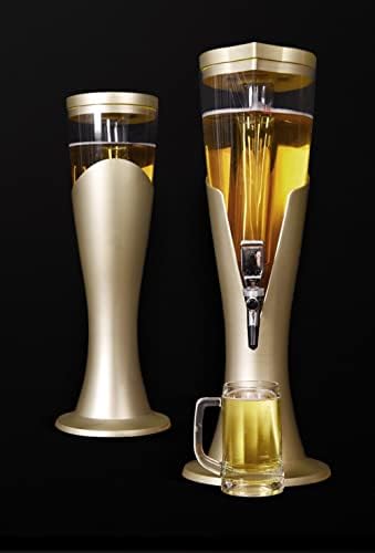 Rasmjesec vinskog pivskog tornja Doparnici soka pića s LED svjetlima i uklonjiva ledena cijev za kuću za zabavu