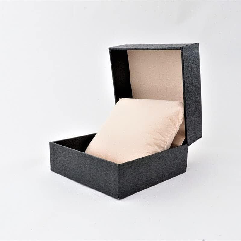 Luksuzni crni jednokratni poklon kutija s nakitom s narukvicama Organizator kućišta za muškarce za muškarce