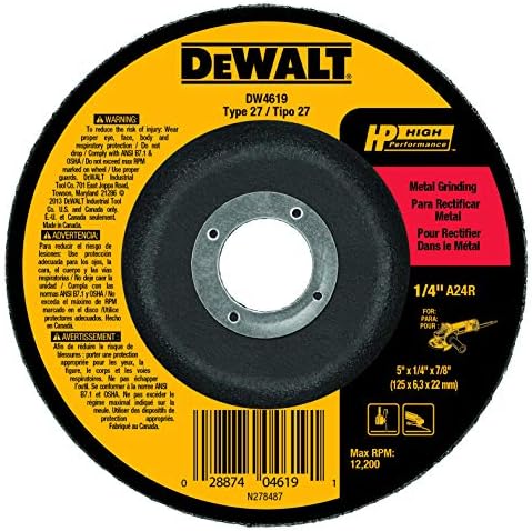 Dewalt DW4619 5 x 1/4 x 7/8 Metalno brušenje opće namjene