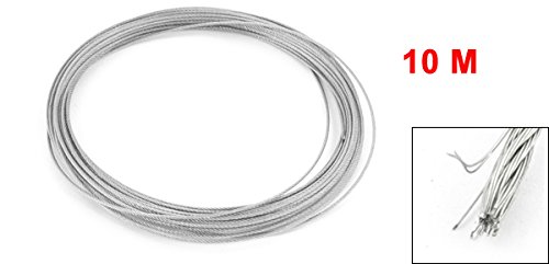 UxCell dizanje 7x7 1,2 mm promjera nehrđajućeg čelika Fleksibilna žica 32,8ft
