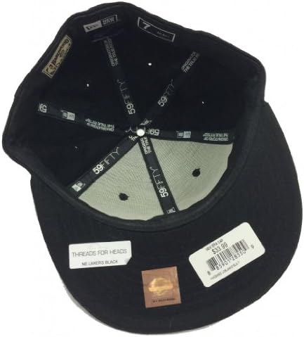 NBA Los Angeles Lakers tvrdog drva Classics Basic Black 59FIFTY CAP