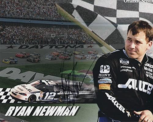 Ryan Newman potpisao autogram 8x10 Fotografija - NASCAR Driver Rocket Man promo rijetko! - Autografirane fotografije NASCAR -a