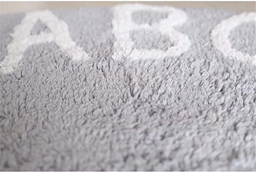 Baoblaze prostirka tepih puzanje igranje mat toplo mekane edukativne prostirke prostirke za ne-vrtić prostirke, siva 120 cm