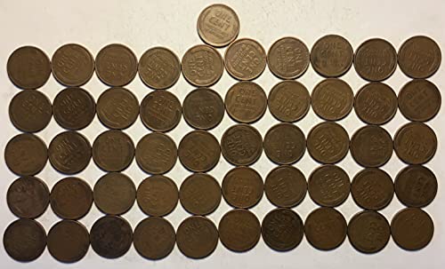 1941. D Lincoln Wheat Cent Penny Roll Coins Penny Prodavač vrlo u redu