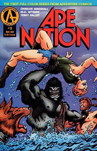 1991. APE Nation - Pitanja 1- 4 - Skup od 4 stripa - Avanturistički stripovi