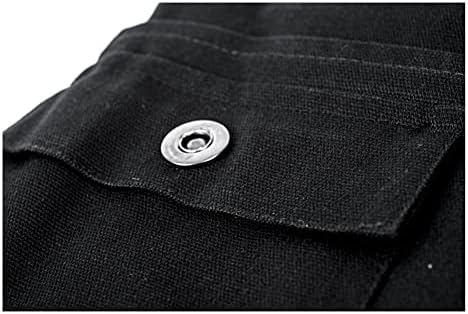 Pregača za rad radionice - unisex, podesiva duljina crna pregača s prednjim džepom - savršena za zaštitu odjeće tijekom čišćenja i