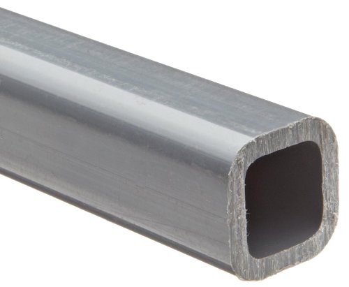 PVC kvadratna profilna cijev, 5/8 x 5/8, .060 zid, NSF 1,14 & 61, UL94 VO 24 L