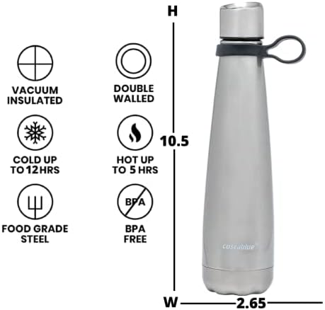 Jeftina izolirana boca za vodu - višekratne boce za vodu od nehrđajućeg čelika za odrasle u pokretu, putna termos čaša za višekratnu