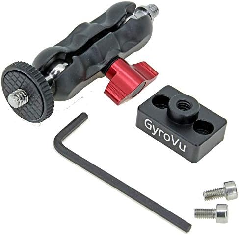 Gyrovu teška dužnost 1/4 -20 dodatna oprema s mini nosačem kuglice od 360 stupnjeva za DJI RONIN-S