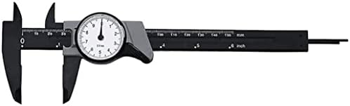 GOOFFY 0-150 mm birački kaliper, otporan na udarce, plastični vernier čeljusti visoki precizni metrički mikrometar prijenosni mjerač