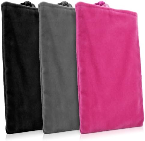 Kućište kutije kompatibilno s PowKiddy RGB20S - Velvet torbica, mekana velurska vrećica s tkaninom s crtanjem za Powkiddy RGB20s -