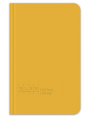 Elan izdavačka tvrtka E64-4X4 Knjiga za istraživanje terenske knjige 4 ⅝ x 7 ¼, žuta naslovnica