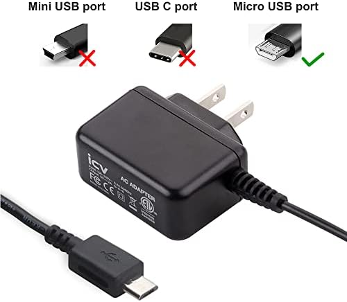 strujni punjač icv Micro USB 5V 2A Adapter s američkim utikačem i fiksnim микрокабелем za Samsung Galaxy S6 S5 S4 S3 S2 Si9003, S5820