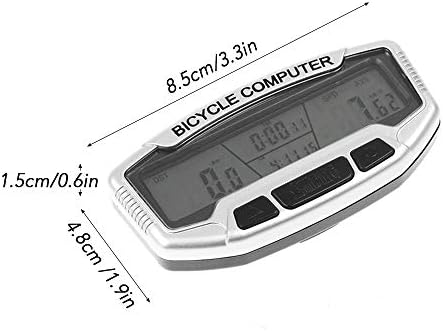 Huiop Vodootporni biciklistički bicikl Digitalni LCD računalo Speedometar Velometar Auto Backresion 27 Funkcije, LCD biciklističko