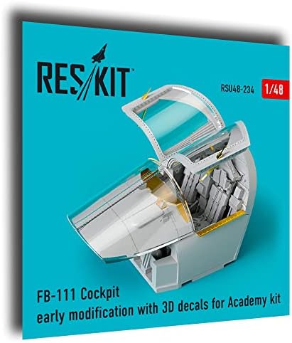 RESKIT RSU48-0234 1/48 FB-111 Kokpit Rana modifikacija s 3D naljepnicama za