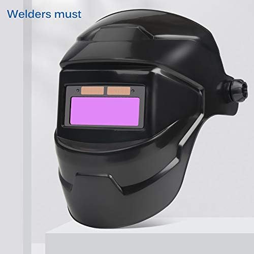 Velika maska ​​zavarivanja zaslona, ​​Deecozy True Color Solar Automatska zatamnjenja boja za promjenu glave maske za zavarivanje za