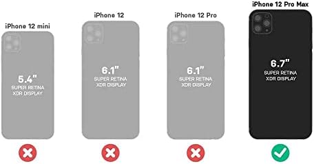 Otterbox Defender Series CASE & FOLST za iPhone 12 Pro Max - Black